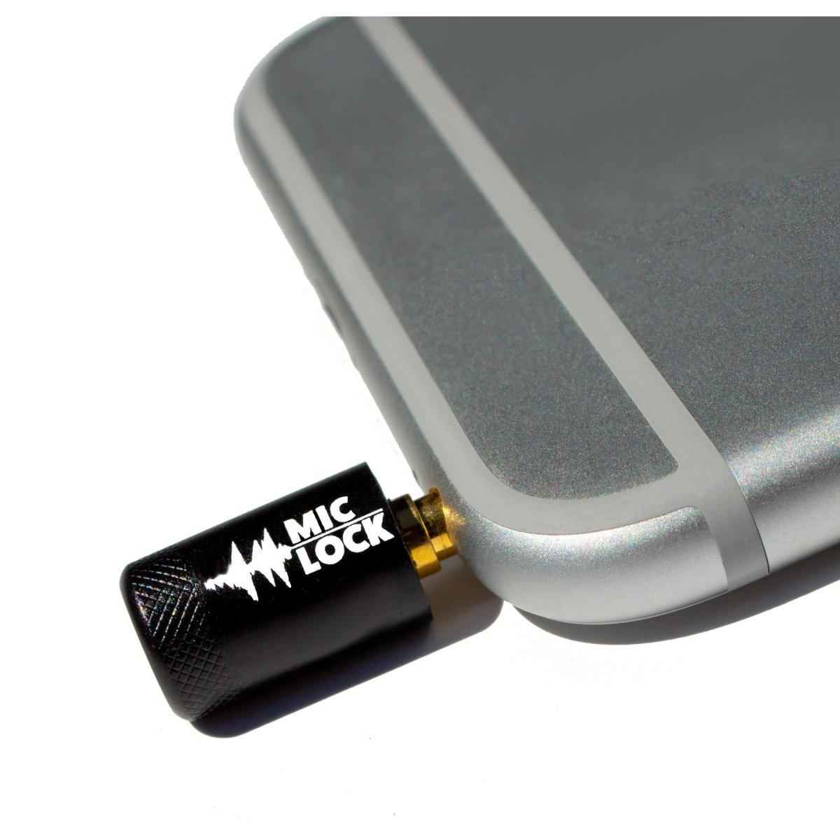 Mic-Lock 3.5mm Single-Ended Microphone Blocker (Black)